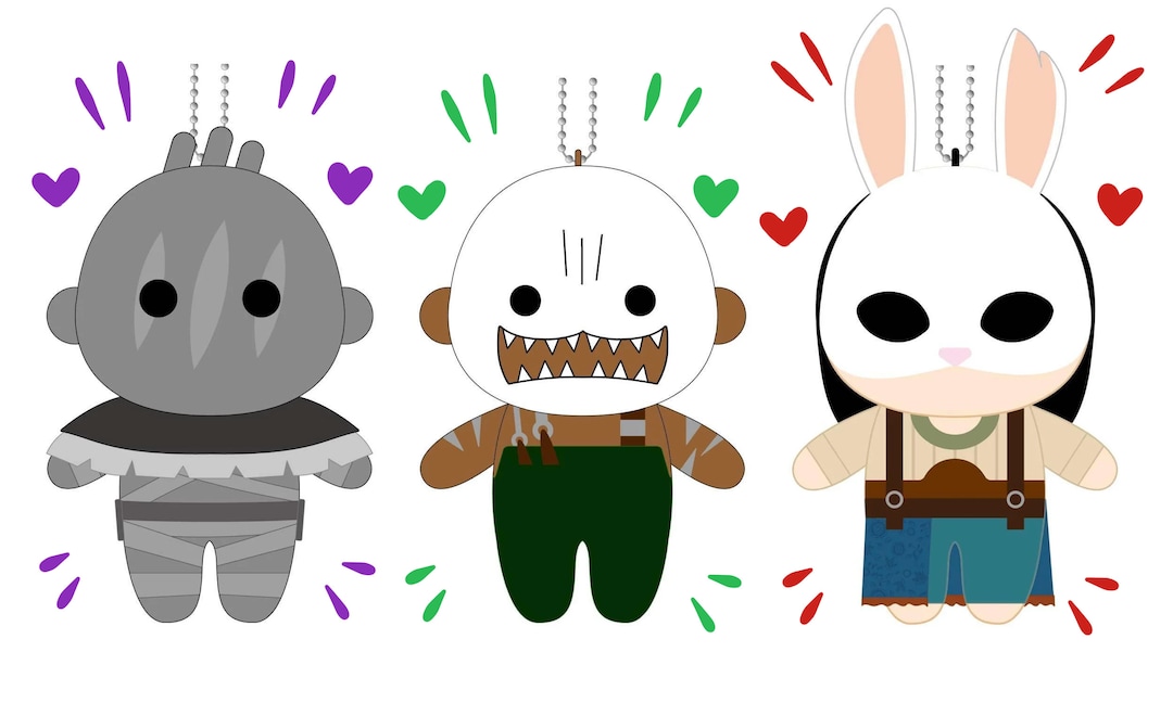 DBD Claw Prize Plush Slashers + FREE GIFT - Etsy