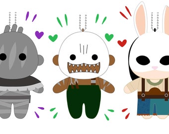 DBD Claw Prize Plush Slashers + FREE GIFT
