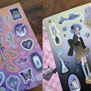 Pop Girls DOMI Sticker Sheets