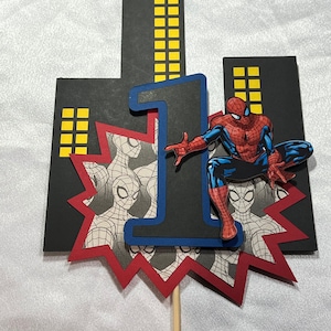 Spider-Man Centerpieces - 6 piece