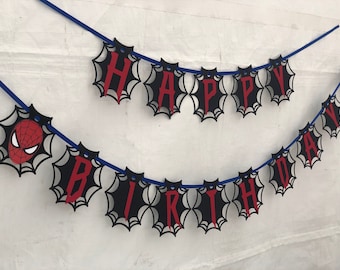 Spider-Man Birthday Banner