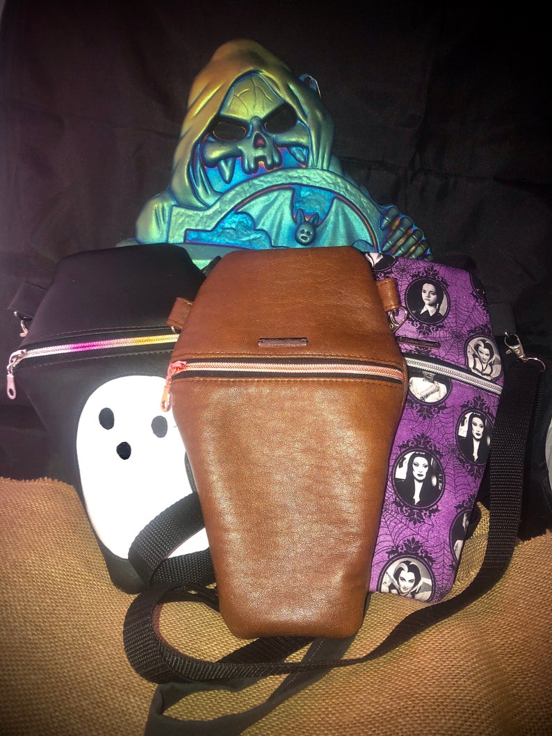 Dearly Departed: Coffin Cross-body Bag Pattern. DIGITAL DOWNLOAD—no physical item ships image 5