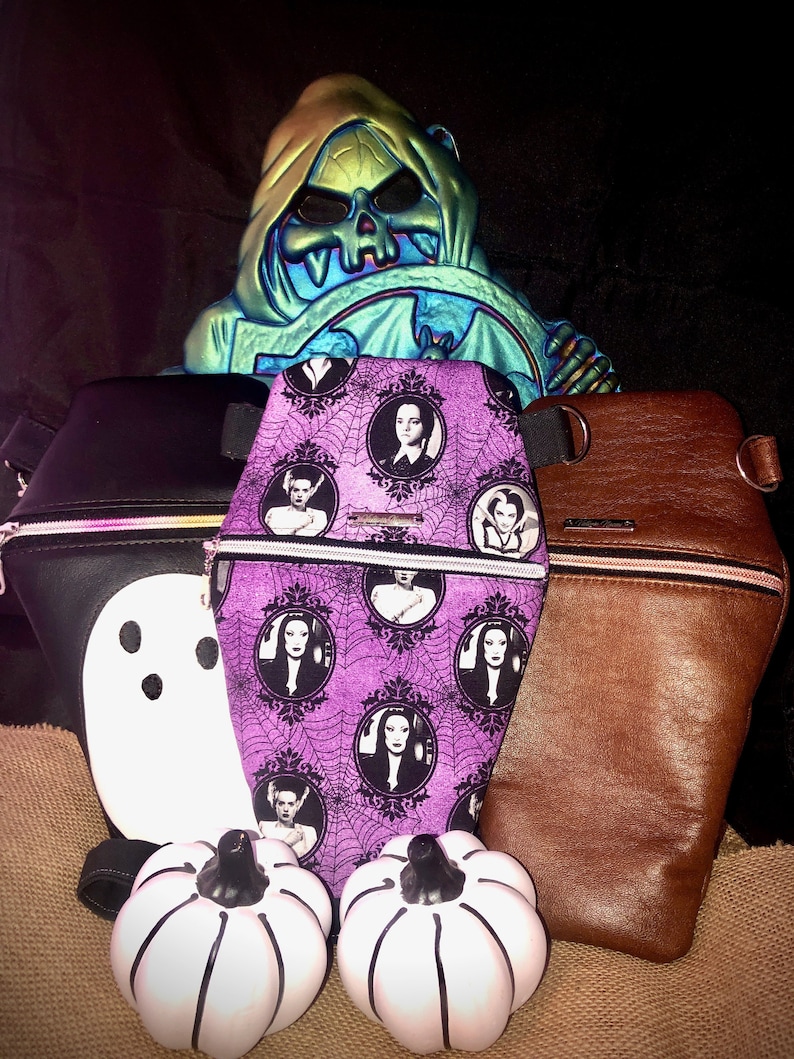 Dearly Departed: Coffin Cross-body Bag Pattern. DIGITAL DOWNLOAD—no physical item ships image 1