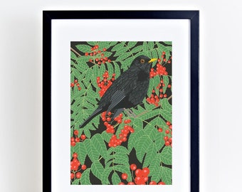 Blackbird Print