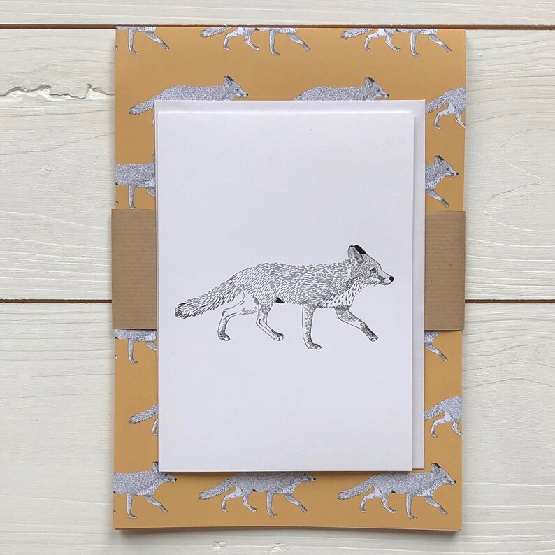 Fox Gift Wrap with Card Options image 6
