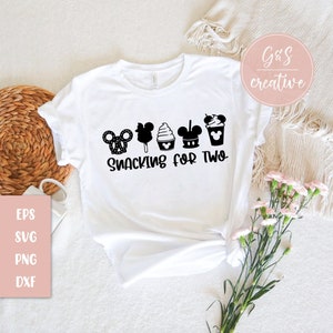Snacking for Two digital file INSTANT download