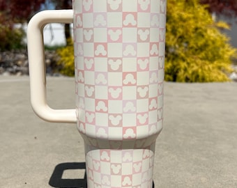 Checker Mouse 40oz Insulated Tumbler