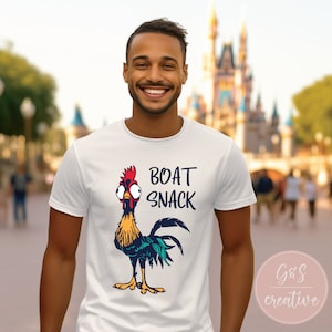 Boat Snack - Hei Hei - Bella-canvas-T-shirt heren