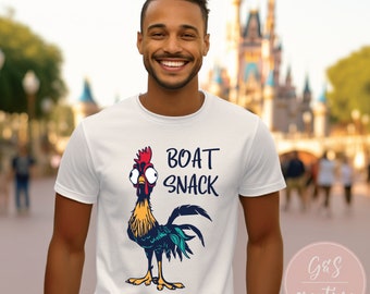 Boat Snack - Hei Hei - Camiseta Bella Canvas para hombre