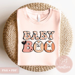 Baby Boo Mouse Ghost - digital file INSTANT download - PNG