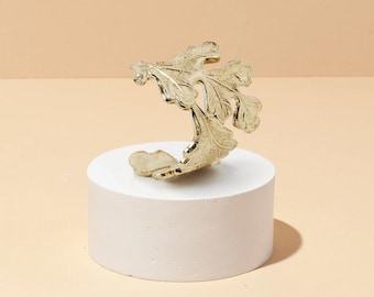 Anello di quercia per mignolo