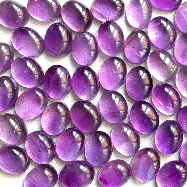 Natural Amethyst Gemstone, African Amethyst Cabochon, Oval, Round, Pear, Marquise, Square, Octagon, Small Amethyst Lot, Cheap Gemstone,