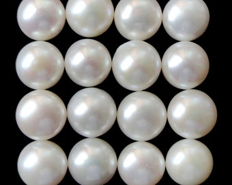Natural Pearl Cabochon, Round Cabochon Cheap Pearl, Loose Gemstone, Jewelry Making, Round 3-12 MM, Gift For Her,Pearl Pendant