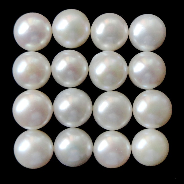 Natural Pearl Cabochon, Round Cabochon Cheap Pearl, Loose Gemstone, Jewelry Making, Round 3-12 MM, Gift For Her,Pearl Pendant