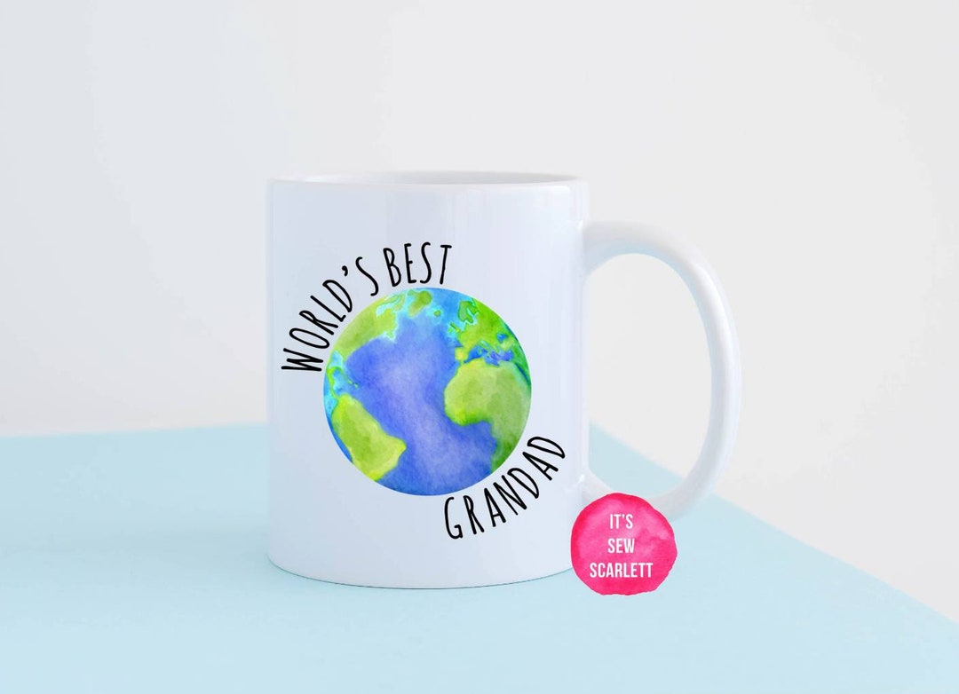 World's Best Grandad Mug Father's Day Dad Etsy