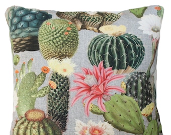 Cactus Printed Cushion Cover Green Throw Pillow Case Variation of Sizes