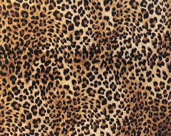 Leopard Fabric | Etsy