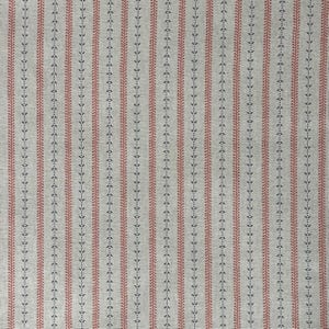 The image emphasizes the textured weave and crisp print detail, perfect for classic and cottagecore interiors.