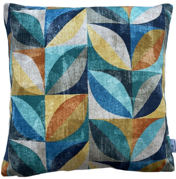 Turquoise top cushions next