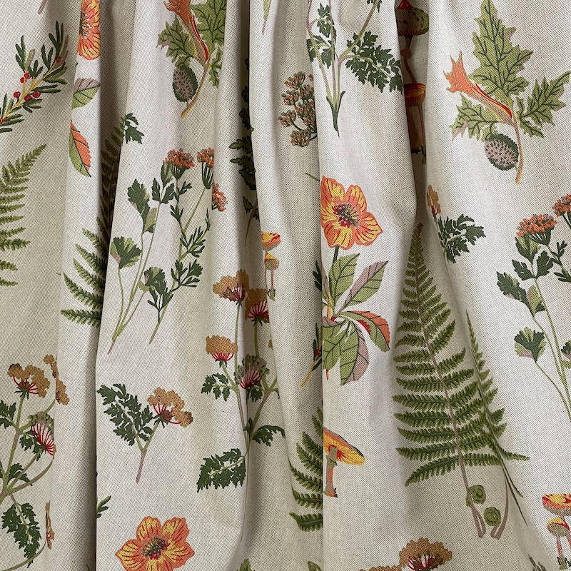 Botanical Fabric - Etsy
