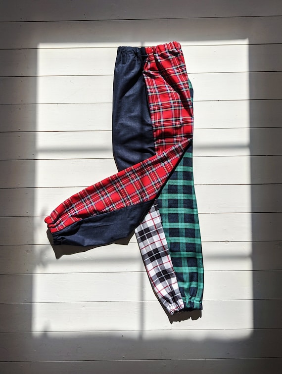 tartan joggers