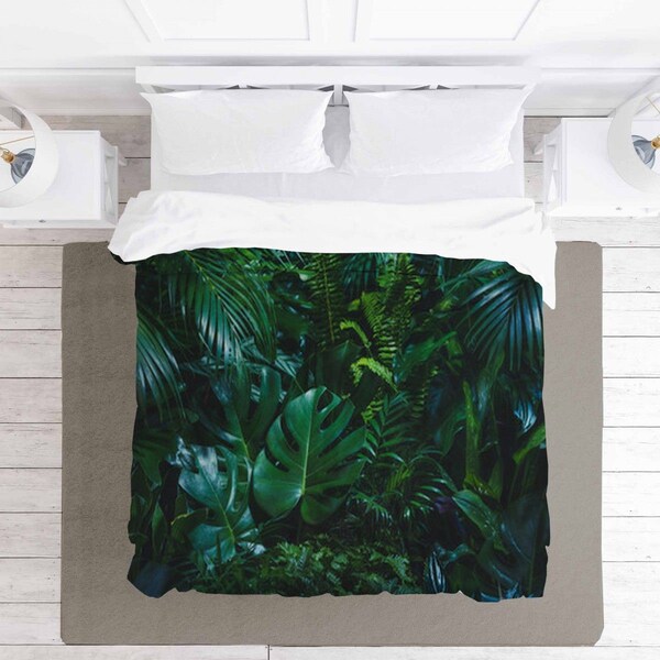 Palm Leaf Comforter Etsy