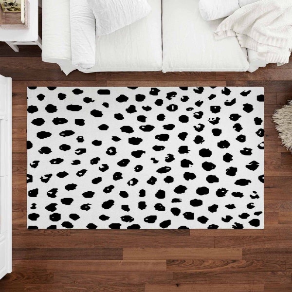 Polka Dot Rug Etsy