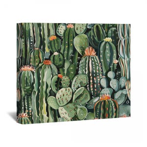 Cactus Wall Art: Southwestern Tapestry, Earthy Boho Decor