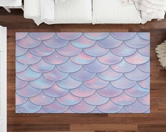 Fish Scale Rug Decor - Etsy