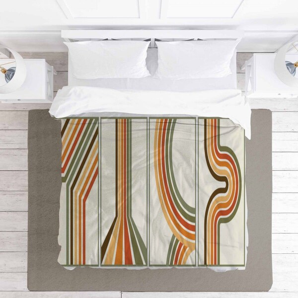 Retro Bedding Etsy