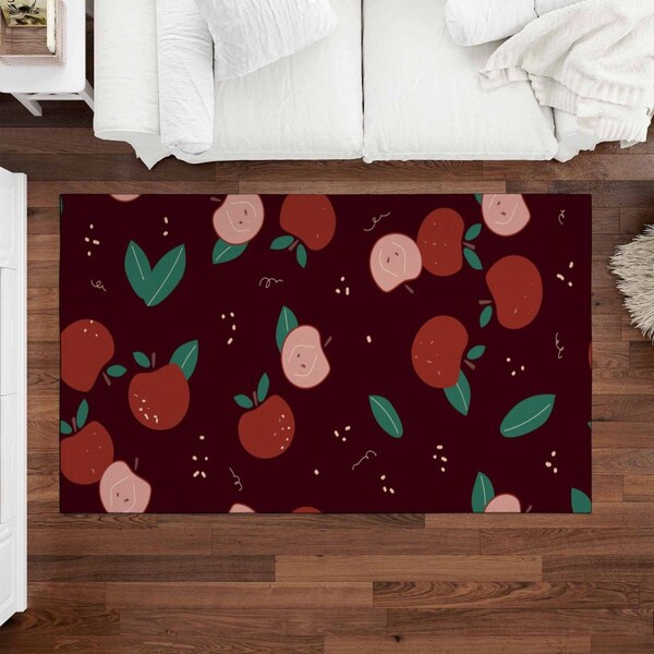 Fruit Pattern Rugs Etsy