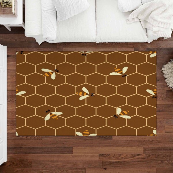 Hexagonal Rug Etsy