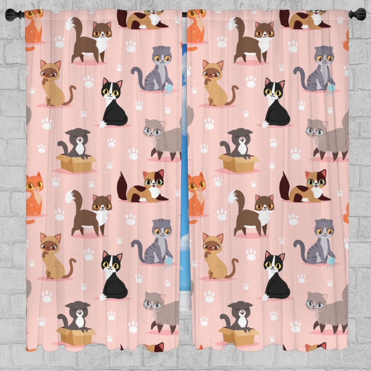 Animal Curtains - Etsy Animal Curtains - Etsy