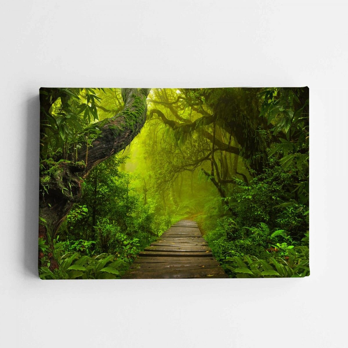 Rainforest Green Jungle awesome Canvas wall home Decor quality choose your size 