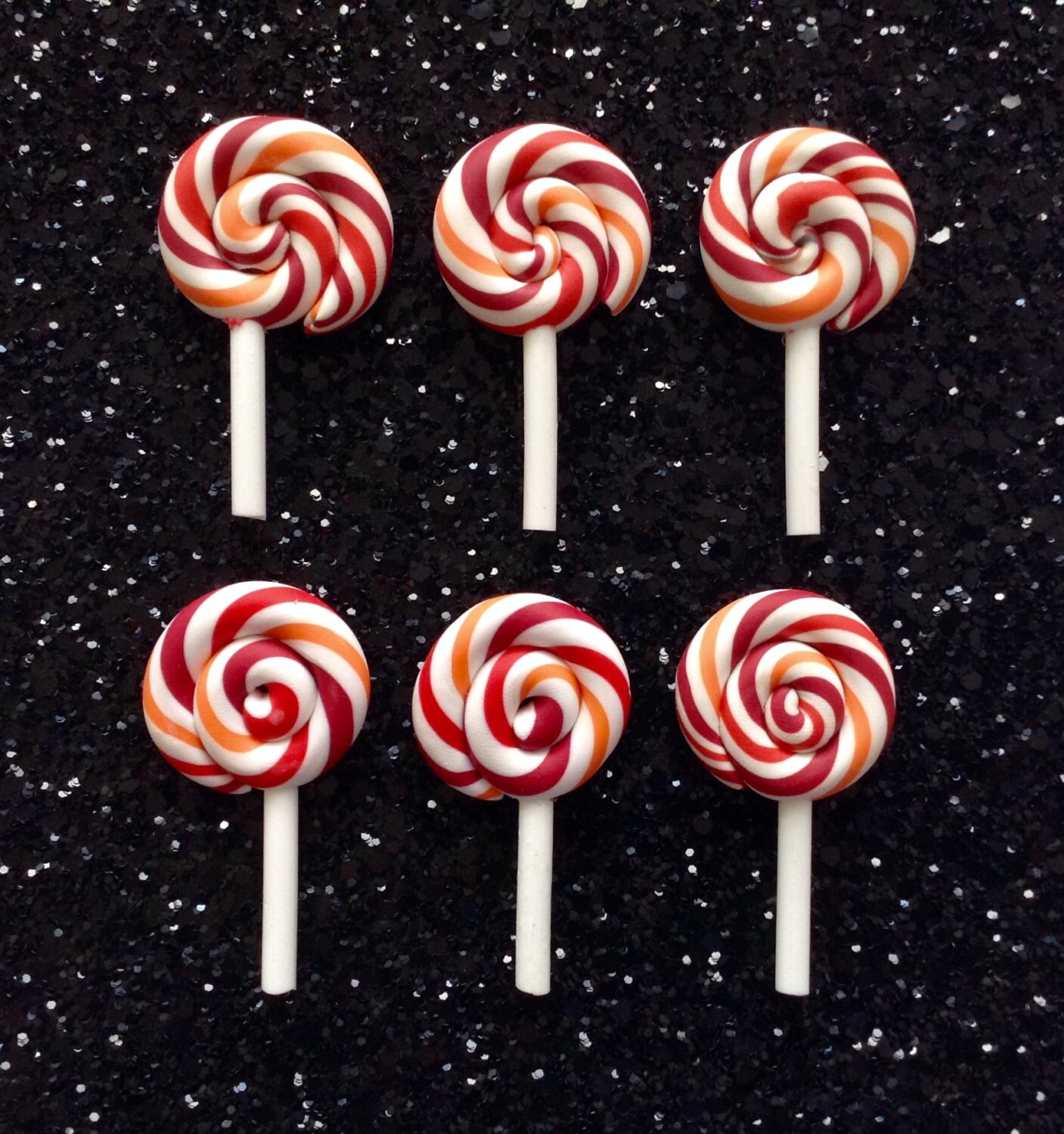 Clay Lolly Pop Candy Sweet Flatback Cabochon Embellishment Decoden Craft DIY