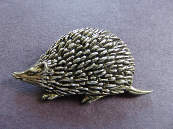 Hard To Find/JJ Jonette Adorable Hedgehog Brooch … - image 2