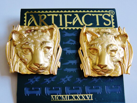 JJ Jonette Leopards Peer from Within Reeds Of The… - image 4