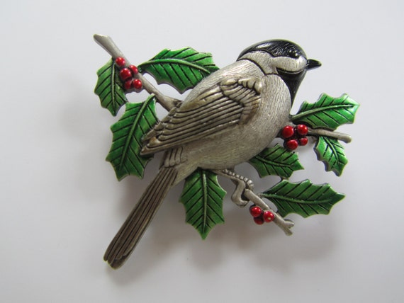 Holly Branches Brooch Holly Branches Brooch