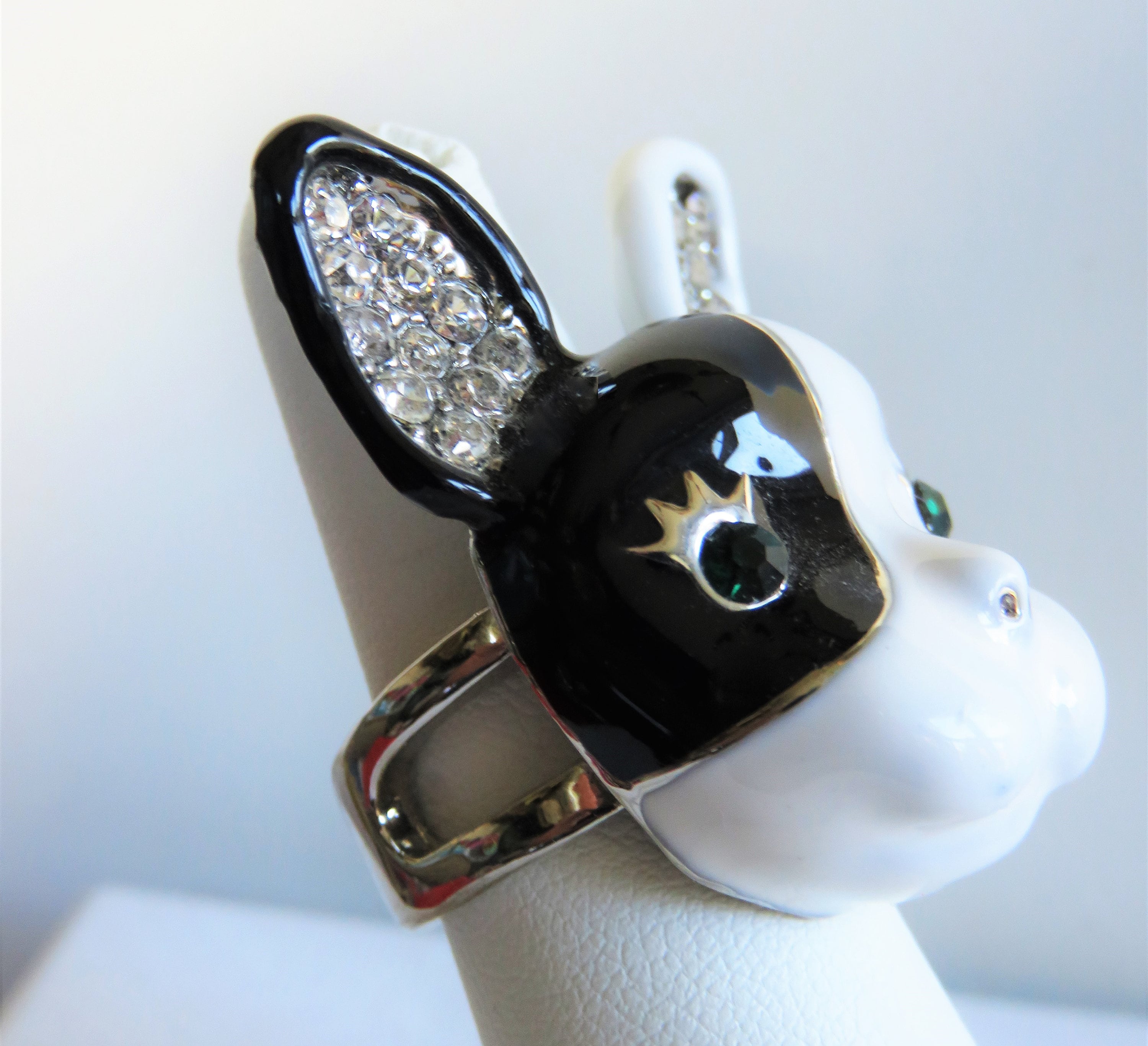 Betsey johnson french shop bulldog watch