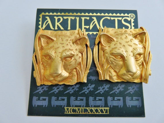 JJ Jonette Leopards Peer from Within Reeds Of The… - image 3