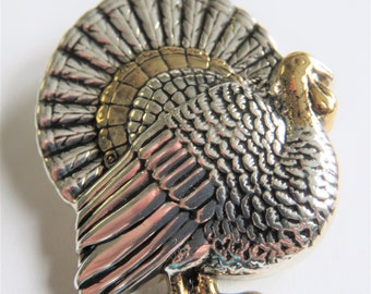 Hard To Find Turkey Brooch/ Pendant By Best