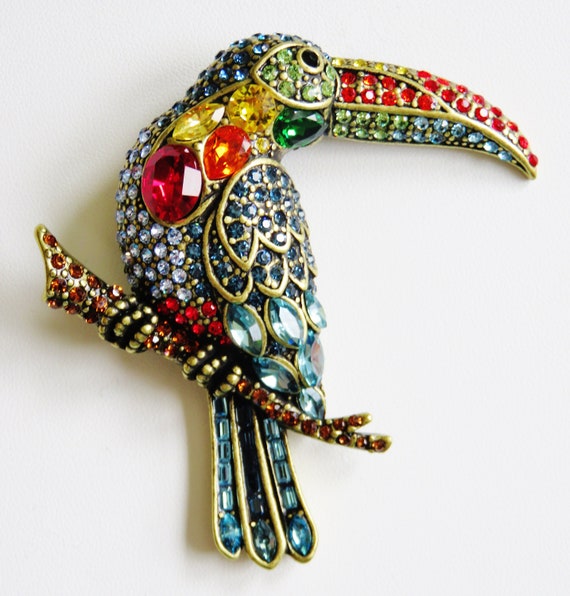Designer Heidi Daus "Too Can You Can" Toucan Bird 