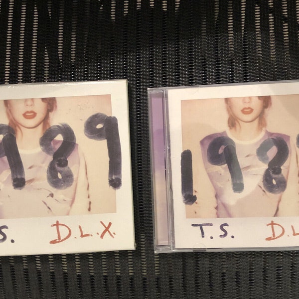 Taylor Swift 1989 D.L.X. DELUXE EDITION CD w/ Slipcover Case - No Polaroids