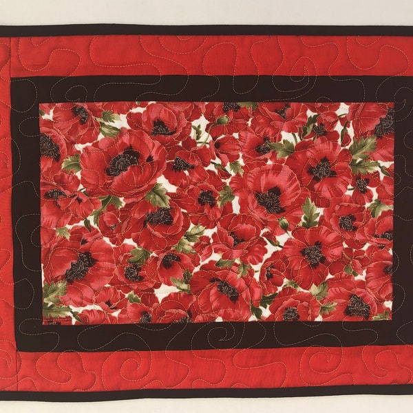 Quilted Placemats Set of 4 Etsy