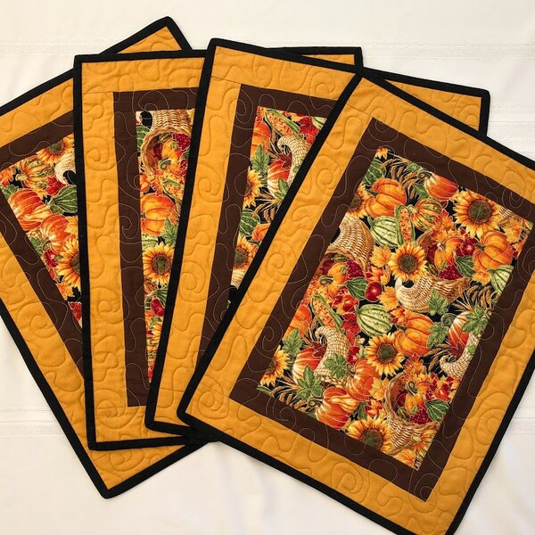 Quilted Placemats Etsy