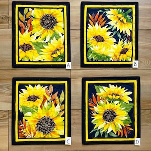 Sunflowers Wall Hanging, Floral Wall Hanging, Wall Decor, Wall Hanging, Handmade