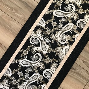 Table Runner, Handmade Table Runner, Quilted Table Runner, Elegant Table Runner, Contemporary Table Runner, Handmade
