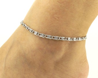 Stainless Steel Ankle Bracelet