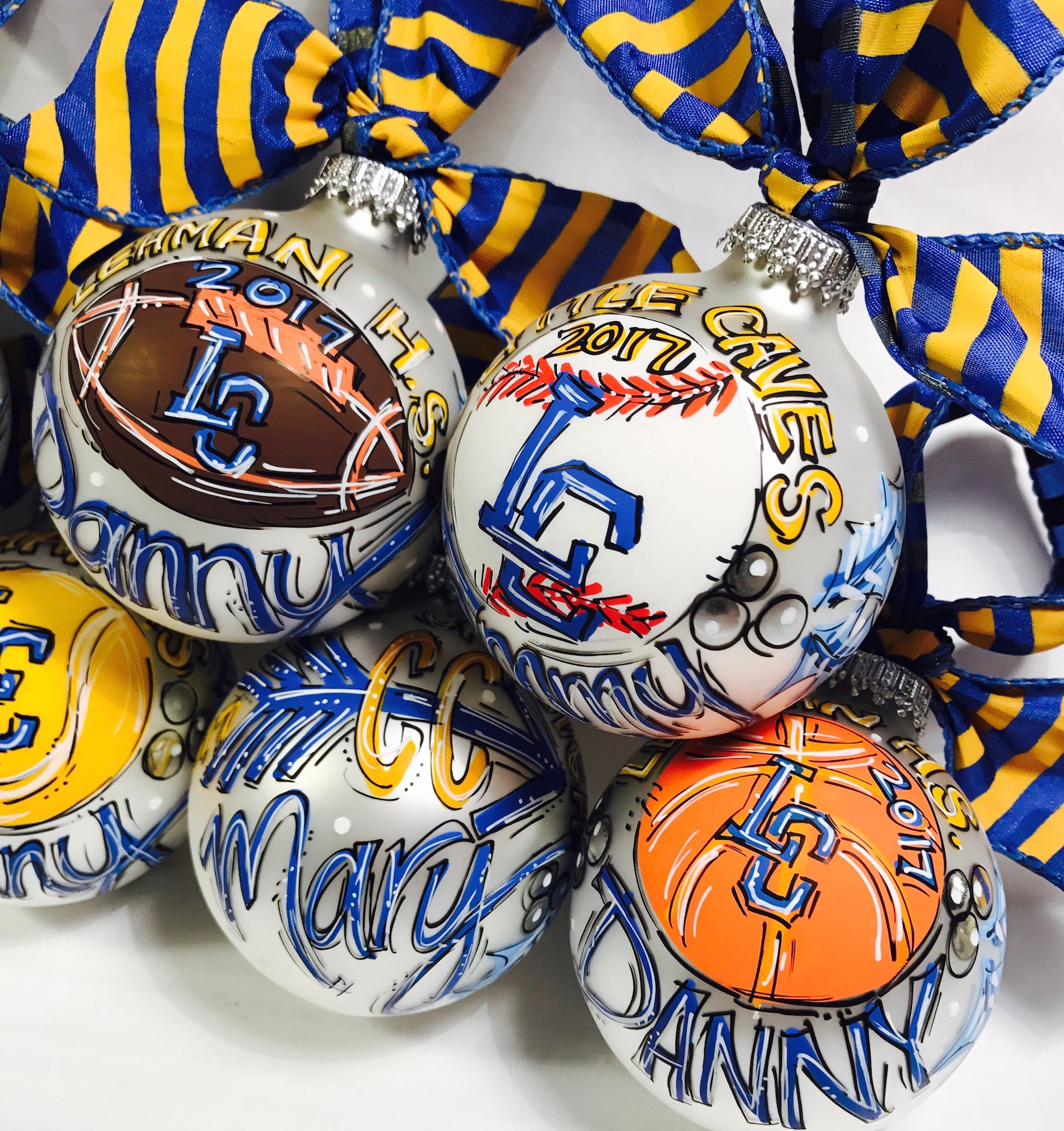 Personalized SPORT Ornament Custom Sports Team Ornament Etsy