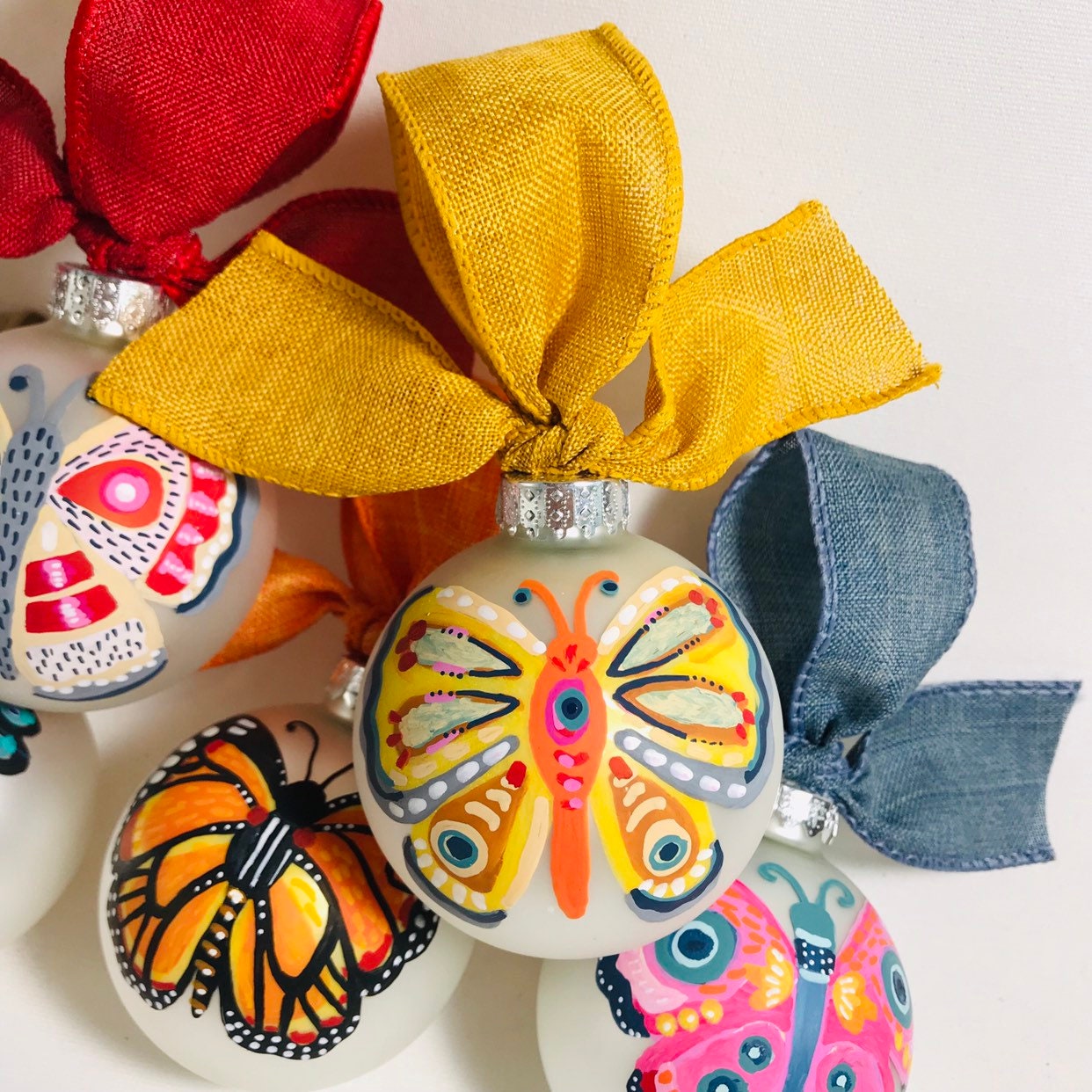 Monarch Butterfly Ornament Custom Monarch Butterfly Ornament Etsy